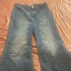 Free people flare leg jeans